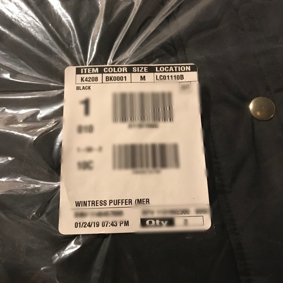 J. Crew Mercantile Puffer Tie-waist Coat - Picture 3 of 4